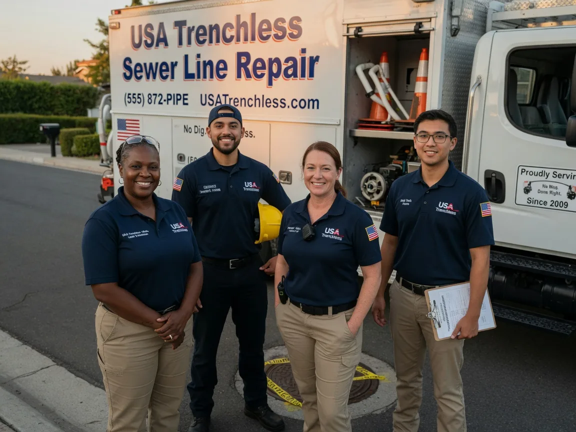 Sewer Line Repair company in Noble, IL